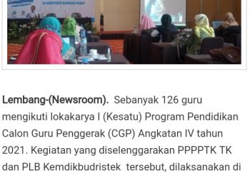 Sebanyak 126 Calon Guru Penggerak Bandung Barat ikuti Lokakarya I