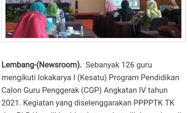 Sebanyak 126 Calon Guru Penggerak Bandung Barat ikuti Lokakarya I