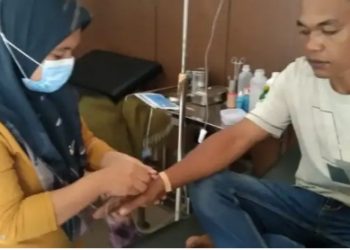 Dahari Pertanyakan Dana PPKM 8% Dari APBDes Muara Batu Batu