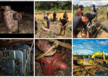 APH Jangan Mau Di Intervensi Sekelompok Orang, Terkait Kasus PETI Di Desa Beringin kecamatan Bunut hulu