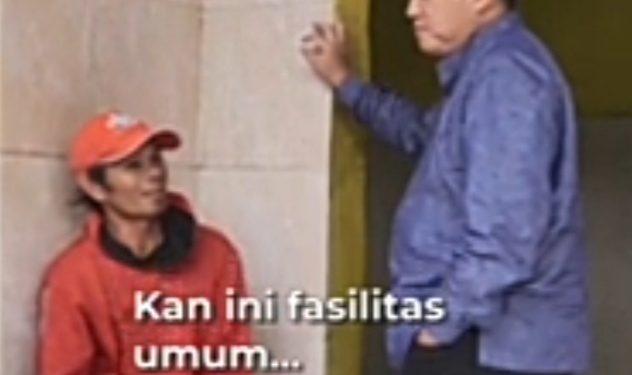 Reaksi Erick Thohir saat ke Toilet SPBU, DPR : Fasilitas Umum  kenapa mesti bayar,!?.