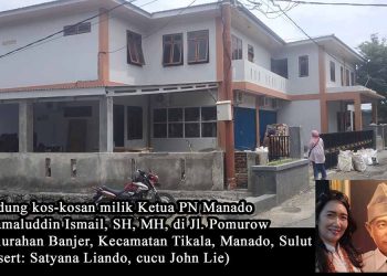 Viral..!! Gedung Kos-kosan Ketua PN Manado Diduga Dibangun di Tanah Milik Keluarga Pahlawan Nasional