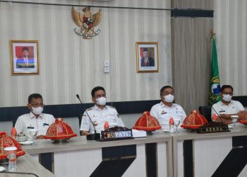 Bupati Barru, Secara Virtual ikuti Seminar Nasional dalam Rangka Hari Anti Korupsi Sedunia Tahun 2021