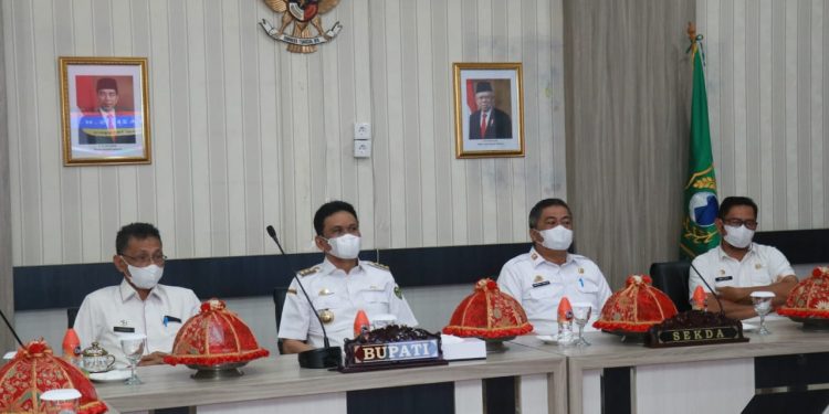 Bupati Barru, Secara Virtual ikuti Seminar Nasional dalam Rangka Hari Anti Korupsi Sedunia Tahun 2021