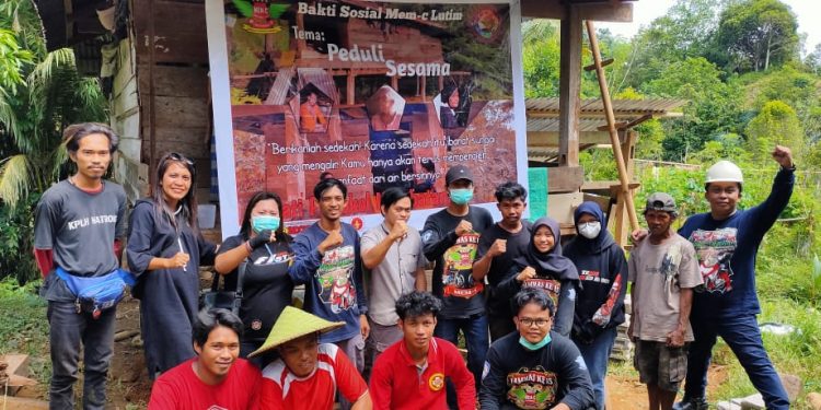 Motor Elite Modified Community (MEM-C) Lutim gelar Baksos