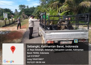 Kapolsek Terjun Langsung Memimpin Operasi KRYD Di Depan Mako