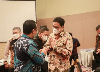 Bupati Barru Suardi Saleh Hadiri High Level Meeting TPID.