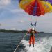 Pangkoopsau I Buka Latihan Parasailing Koopsau I di Pantai Koral Batam