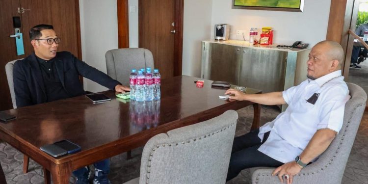 Bertemu Ridwan Kamil, LaNyalla Singgung Capres Jalur Non Partai dan Presidential Threshold Nol Persen