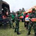 Personel Gabungan Lanud ABD Saleh Tiba Dilokasi Pengungsian