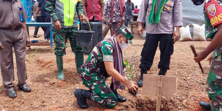 Bupati Alor Saat Resmikan Pompa Hidram : Pangdam IX/Udayana Tulus Lihat Kondisi Kita.