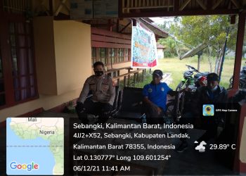 Polisi Sambangi Warga agar  Waspada Terhadap Kejahatan  Kriminal