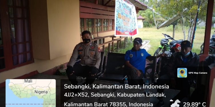 Polisi Sambangi Warga agar  Waspada Terhadap Kejahatan  Kriminal