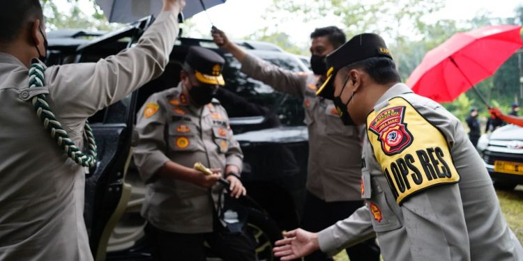 Kapolda Jabar Tinjau Lahan Untuk Pembangunan Mako Batalyon D Brimob Polda Jawa Barat