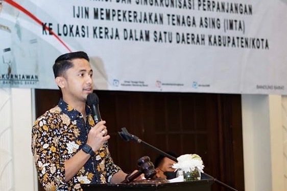 Inilah pesan Plt Bupati Bandung Barat saat Koordinasi & Sinkronisasi Perpanjangan Ijin Pekerjakan Tenaga Asing ke Lokasi Kerja Kabupaten / Kota