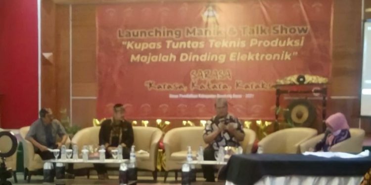 Siswa di Kab. Bandung Barat harus di bangun kesadarannya ,akan kekayaan seni dan budaya