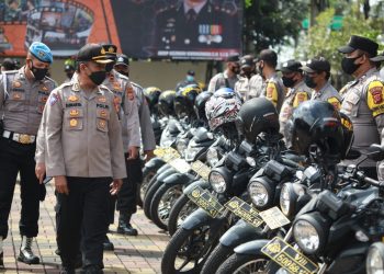 Kabag Bin Ops Dit Binmas Polda Jabar Pimpin Apel Bhabinkamtibmas Jajaran Polres Tasikmalaya Kota
