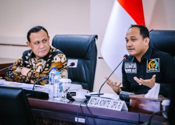 Ada Apa Yaa, Ketua KPK Firli Bahuri di Gedung Nusantara III, L 8 di Ruang Rapat Tertutup DPD RI ..?