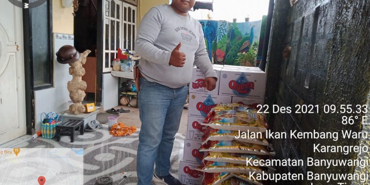 Brenzen Dirgantara bersama Team F -MAP Bersinergi dengan FKPPAI : Sembako Yatim Piatu.