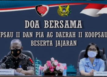 Koopsau II menggelar Doa Bersama Tutup Tahun 2021