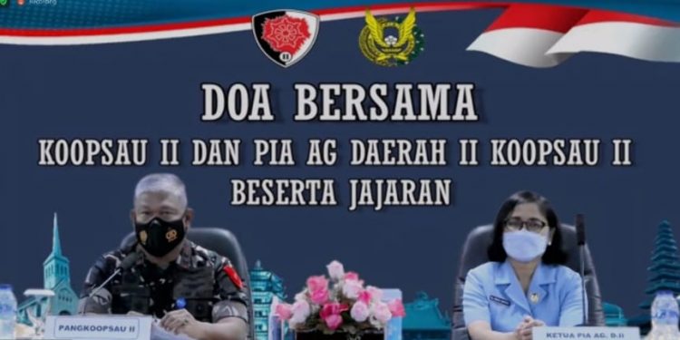 Koopsau II menggelar Doa Bersama Tutup Tahun 2021