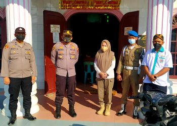 Ketua GM Pujakesuma Batubara Dampingi Kapolsek Lima Puluh PAM Natal Tahun 2021