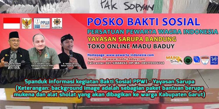 Kolaborasi dengan Yayasan Sarupa Bandung, PPWI Akan Berbagi Sembako di Morut dan Luwuk