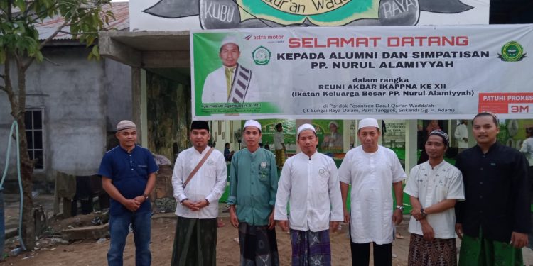 Reuni Alumni PP Nurul Almiyyah Kamijo Kalbar komitmen dukung Penuh Pendidikan Berbasis Pondok Pesantren Terpadu & Modern