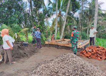 Bangun 5 Pompa Hdydram, Dandim 1615/Lotim Ajak Warga Jaga Kelestarian Alam