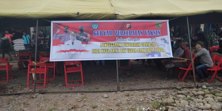 Di Akhir Tahun 2021 Kodim 1702 Dan Pemda Jayawijaya Masih Terus Berjuang Cegah Penularan Virus Covid 19 Di Wamena