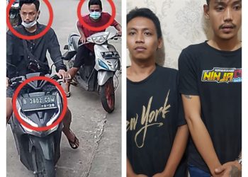 Satresmob Polsek Jatiuwung Polres Metro Tangerang Kota Berhasil Meringkus Pelaku Curanmor R2