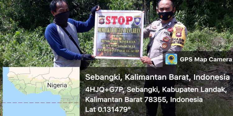 Bripka Mamok Raharjo Ajak Warganya Antisipasi Pencegahan Karhutla