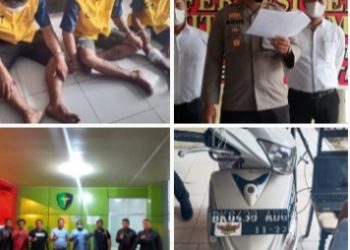 Diduga Begal Tiga Orang Pelaku Diamankan Unit Reskrim Polsek Percut Sei Tuan