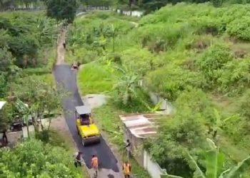 Hotmik Perbaikan Jalan Lintas Desa Margajaya,Ngamprah,Bandung Barat dengan Dana BANPROV Tahun Anggaran 2021