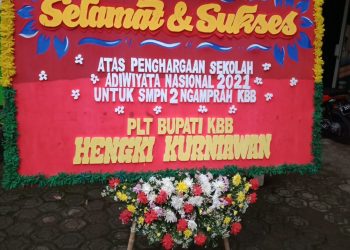 Membanggakan Bandung Barat, SMPN 2 Ngamprah Raih Prestasi Sekolah Adiwiyata Nasional