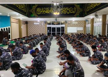 Prajurit Petarung  Harimau Putih Laksanakan Do’a bersama Jelang Pergantian Tahun Baru 2022