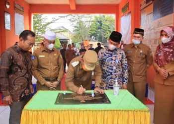 Walikota Subulussalam Hadiri Upacara sekaligus Peresmian Gedung Sekolah bertingkat SDN1 Subussalam