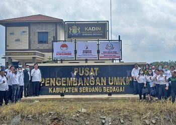 Kunjungi Serdang Bedagai, Ketua Umum Kadin Indonesia Tinjau UMKM & Resmikan Gedung Baru