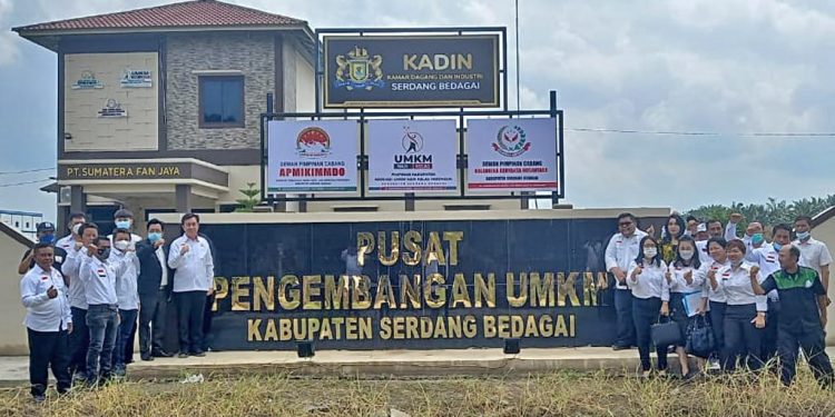 Kunjungi Serdang Bedagai, Ketua Umum Kadin Indonesia Tinjau UMKM & Resmikan Gedung Baru