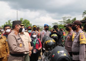 Polda Kalbar Gelar Apel Kesiapsiagaan Penanggulangan Karhutla