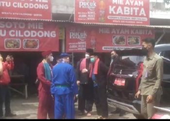 Wakil Wali Kota Depok Imam Budi Hartono menghadiri dan memberikan sambutan gelaran Pemuda Cilodong (Peci) Mengenang Seniman Betawi Cilodong.