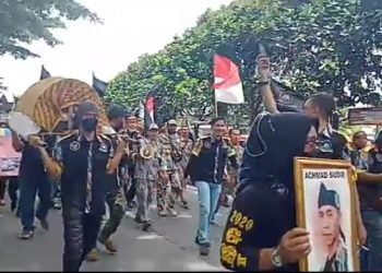 Diduga Anarkis  saat  Unras Ratusan Anggota LSM  yang mengikuti Unras  DIRINGKUS POLDA JABAR