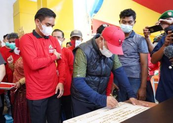 Rumah Sakit Umum Daerah I Lagaligo Gelar HUT ke-13 ,sekaligus Resmikan Tiga Inovasi Pelayanan di halaman RSUD I Lagaligo