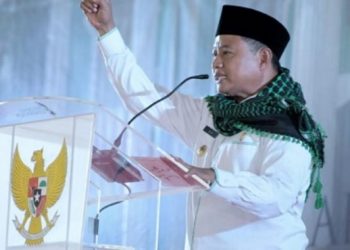 Resmikan Auditorium Pesantren Fajrussalam Bogor, Wagub Pesan Santri Harus Adaptif