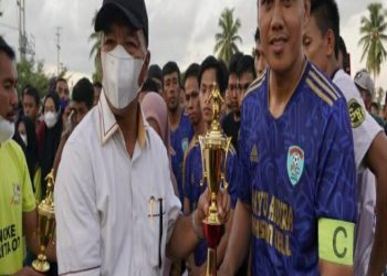 Bupati Bulukumba Andi Utta Menutup Turnamen PPDI Cup 1