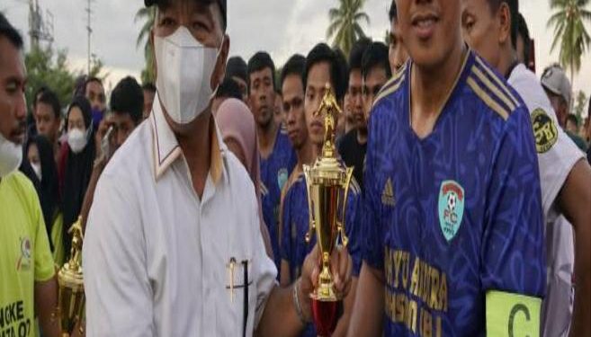 Bupati Bulukumba Andi Utta Menutup Turnamen PPDI Cup 1