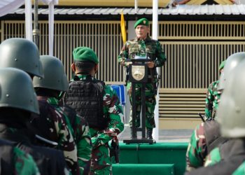 Antisipasi Perkembangan Situasi, Satuan Jajaran Kodam IV/Diponegoro diwilayah Korem 071/Wijayakusuma Gelar Latpur Kota