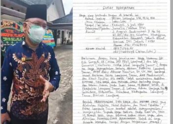 Serius! Surat Pernyataan Wilson Lalengke Atas Dugaan Kebohongan Kapolres Lampung Timur Semestinya Jadi Perhatian Kapolri