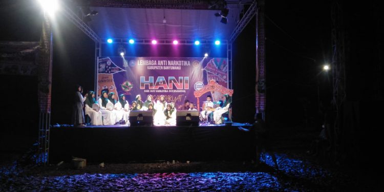 Hadrah OLALA Warnai Peringatan HANI di Banyuwangi