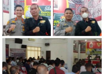 Jalin Silaturahmi dengan Wartawan | Kapolres Asahan Harapkan Dapat Saling Komunikasi dan Bertukar Informasi